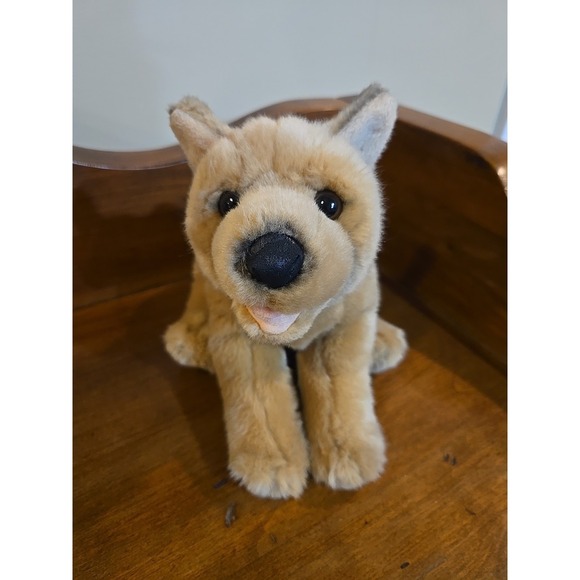 Animal Alley Other - Animal Alley Toys R Us German Shepard Dog Realistic Pink Tongue Plush